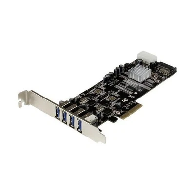 StarTech.com Adattatore scheda SuperSpeed USB 3.0 con 4 porte PCI Express (PCIe) - Immagine 1 di 4