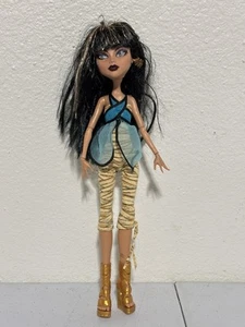 Monster High Doll Cleo de Nile 1st First Wave w/ Shoes, Earrings, Jumpsuit - Picture 1 of 5