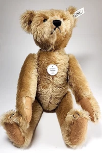 Steiff 1906 Replik Teddybär #405891 16 Zoll blond Mohair mit Quietscher LTD ED - Bild 1 von 17