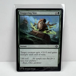Staggering Size - Lost Caverns of Ixalan Magic the Gathering MTG LCI #214 - Picture 1 of 1