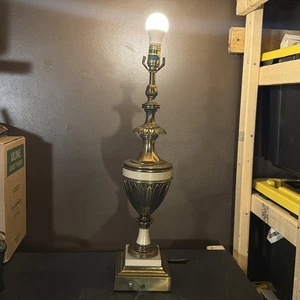 Stiffel Vintage Brass Urn Trophy Table Lamp (no harp) - Picture 1 of 8