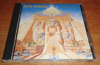 IRON MAIDEN Powerslave CD Early Pressing Original Mastering Capitol USA version - Image 1 of 4