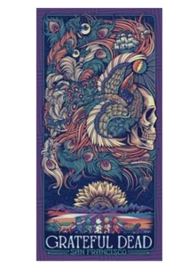 Todd Slater Grateful Dead: San Francisco Winterland Variant /125 - Picture 1 of 1