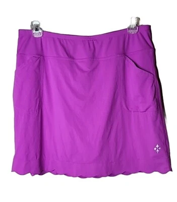 Falda corta de golf Jofit para mujer púrpura dobladillo vieira talla XL tenis pickleball t74 Foto 1 de 4