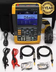 Fluke 190-062 ScopeMeter 2 Channel 60MHz Handheld Oscilloscope 190 062 - Picture 1 of 13