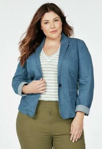 Denim Blazer - Picture 1 of 3
