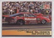 1992 Pro Set NHRA Bob Glidden #140 Rookie RC HOF