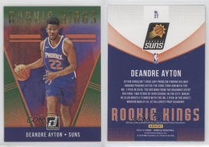 2018-19 Panini Donruss Rookie Kings Green Flood DeAndre Ayton #27 Rookie RC