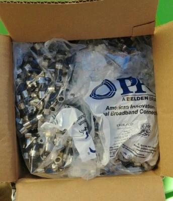 (50 X 20 BAGS) PPC EX6XLPLUS RG6 Universal Compression Connectors -Free Shipping - Image 1 of 3