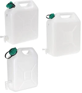 5 10 20 35 Litre Plastic Water Carrier with Tap Jerry Can Food Grade Container - Picture 1 of 17