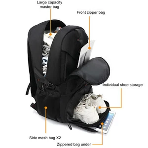 Waterproof College Backpack Bag Hiking Business Large Capacity Multi Pockets ,BH - Picture 1 of 25