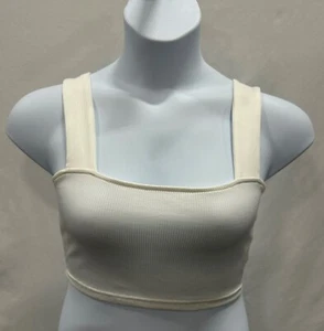 H&M Divided ladies size M white crop top - Foto 1 di 6