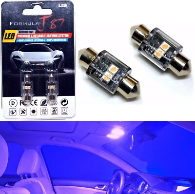 Luz LED Canbus sem erro DE3175 5W rosa duas lâmpadas cúpula interior lâmpada de substituição - Imagem 1 de 4