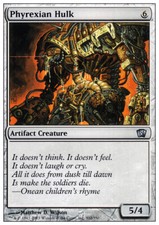 1x Phyrexian Hulk NM, English MTG 8th Edition