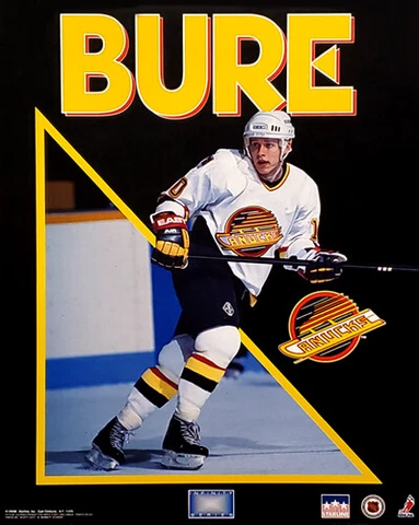 Pavel Bure INFINITY 1994 Vancouver Canucks Vintage NHL 16x20 Starline POSTER Cover