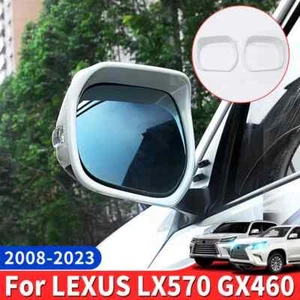 Rearview Mirror Rain Cover For Lexus LX570 GX460 2008 -2022 Upgraded Accessories - Picture 1 of 9