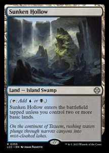 Sunken Hollow X1 (Commander: The Lost Caverns of Ixalan (2023)) MTG (NM) *CCGHou - Picture 1 of 1