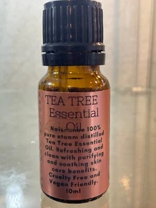 TEA TREE ESSENTIAL OIL for Aromatherapy Home Fragrance Diffusers & Burners 10ml - Picture 1 of 4