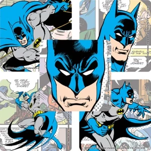 Batman Stickers x 5 - Batman Comic Justice League - DC Comics Birthday Party - Picture 1 of 6