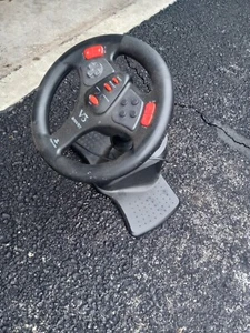 InterAct V3 Playstation 1 Steering Wheel And Pedals - Picture 1 of 6
