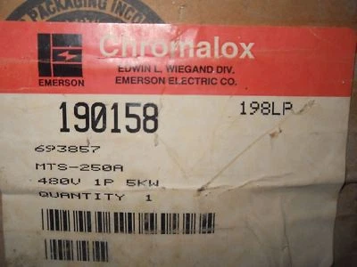 Calentador de inmersión Chromalox MTS-250A 156-019136-023 Foto 1 de 3