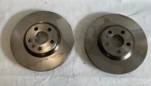 2x Zimmermann brake discs 180.3008.00 Citroen Fiat Lancia Peugeot - Picture 1 of 7
