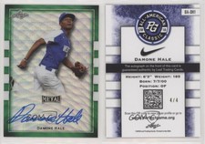 2018 Leaf Metal Perfect Game All-American Classic /4 Damone Hale Jr #BA-DH1 Auto