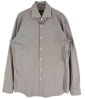 Hugo Boss Uomo Manica Lunga Slim Fit Casual Formale Taglia M - 41 16 - Immagine 1 di 4