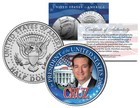 TED CRUZ FOR PRESIDENT 2016 Campaign Colorized JFK Half Dollar U.S. Coin