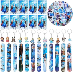 Favores de fiesta congelados, conjunto de bolsas de fiesta de cumpleaños Anna Elsa, decoraciones de fiesta congeladas - Imagen 1 de 9
