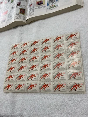 RUSSIA-(-1976-)Sc.#4413-INNSBRUCK,AUSTRIA.OLYMPIC GAMES-BLOCK OF 36-Stamps MNH - Image 1 of 2