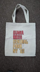 SELTENE DIANA ROSS CENTRAL PARK NY '83 CANVAS TASCHE - Bild 1 von 1