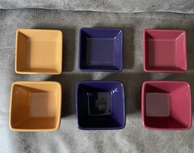 "Cuencos cuadrados para servir con platos Pampered Chef Simple Additions 4,5"" x 4,5""" Foto 1 de 3