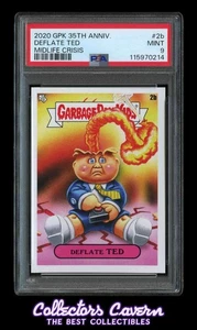 2020 Garbage Pail Kids 35th Anniversary #2b Deflate Ted PSA 9 (MINT) POP 2 - Picture 1 of 2
