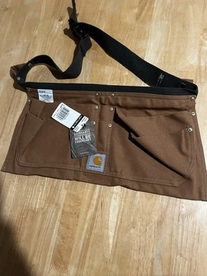 Avental de unhas Carhartt masculino A09 pato X-Grande Carhartt marrom - Imagem 1 de 4