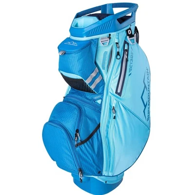 Sun Mountain C-130 Cart Golf Bag 14-Way Top Mens - Surf/River - Image 1 of 3