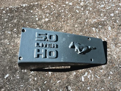 1986-1995 Ford Mustang 5.0L Tubular GT40 Cobra Intake Manifold Plaque Lightning  Foto 1 de 4