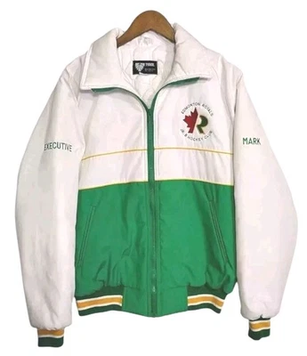 Chaqueta Ejecutiva del Club de Hockey Edmonton Royals JR. B "MARK" Tirol Talla L Canadá  Foto 1 de 4