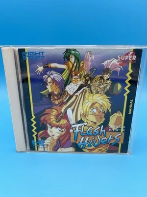 Flash Hiders - PC Engine Super CD-ROM2 Japan Game CIB RSCD-3004 - US Seller! - Image 1 of 4