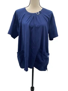 Vintage Buttersoft by UA fancy scrub top No size - Picture 1 of 7