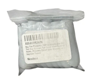 10 Pack Big Toe Caps and Protectors, Gel Toe Covers, Protect Toe from Rubbing - Picture 1 of 1
