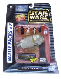 Micro Machines Star Wars Action Fleet Battle Packs #7 Droid Escape 1996 Galoob - Picture 1 of 6
