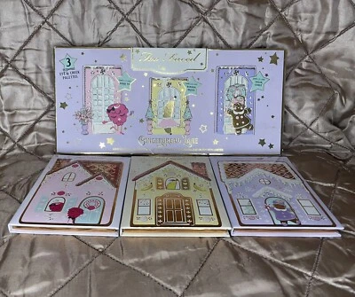 Too Faced 2019 Gingerbread Lane Christmas Eyeshadow Gift Set Banana/Berry/Cookie - Image 1 of 4