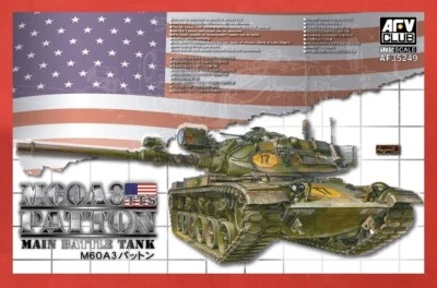 Tanque de batalla principal AFV Club AF35249 1/35 US M60A3 Patton - Envío a EE. UU. Foto 1 de 4