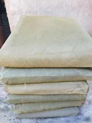 LOT OF 6  Surplus Seat Cushion Bottom GREEN,  M998 HMMWV Humvee 12342068 - Image 1 of 4