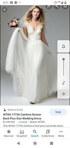Wtoo by Watters Wedding Dress Sz12 NWT Beautiful ❤️