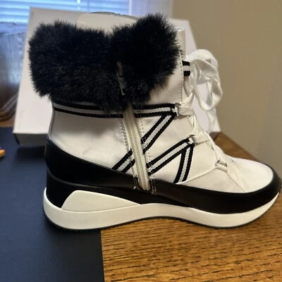 Botines Alfani Stepflex Windee para mujer talla: 8 M color: blanco/negro nuevos en caja Foto 1 de 4