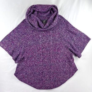 New Directions Oversize-Pullover Zopfmuster Pocho Wasserfallausschnitt Damen Large weich - Bild 1 von 8
