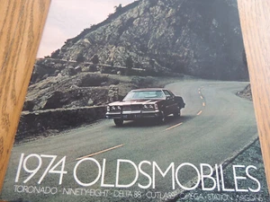 1974 Oldsmobile Sales Brochure - Picture 1 of 1