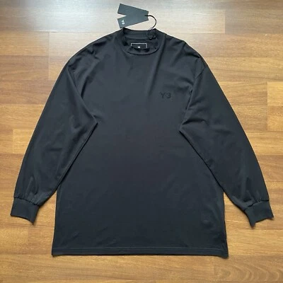 ADIDAS Y-3 MOCK NECK TEE IV8228 SIZE “M” - Image 1 of 4